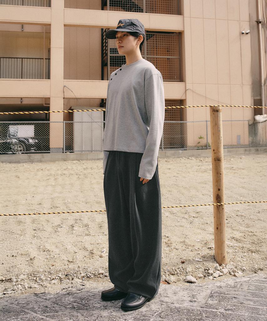 XERO Waffle Deep One-Tuck Jogger Sweatpants [Black]