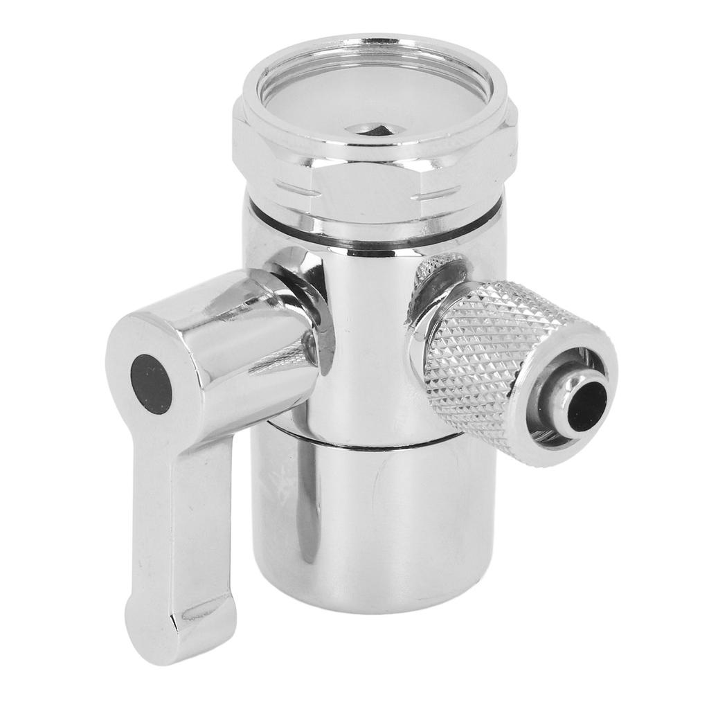 3/8-Zoll-Wasserhahn-Umstellventil, M22-Innengewinde, verdicktes Messing, Spültischarmatur-Verteiler für Bad und Küche