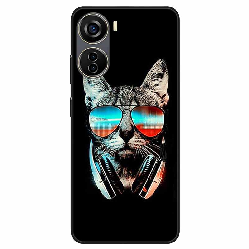 For ZTE Nubia Neo 5G Case Cartoon Painted Soft TPU Silicon Back Cover for ZTE Nubia Neo 5G Phone Cases 6.6'' 8150N Bumper Coque
