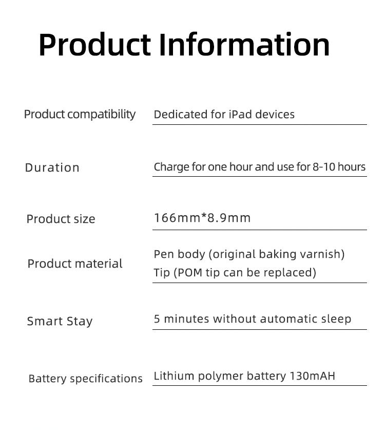 Factory New 2-in-1 Stylus for Apple Pencil 2 Universal Pen for iPad Air Pro Mini 6/7/8/9/10 Plastic for Any Brand Touch Screen