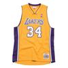 Maillot NBA - Mitchell & Ness - Shaquille O'Neal - Los Angeles Lakers - Jaune - Taille M/L