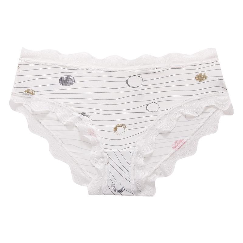 Damen Unterwäsche Bedruckte Slips Atmungsaktiver Komfort Sexy Panties Passend 50 kg bis 100 kg