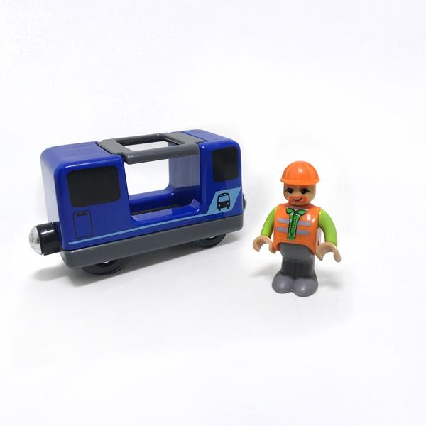 W2 Rlectric Car Harmonious Train Compartment Magnet Link Compatible Wood Track Compatible with All Type 1:64