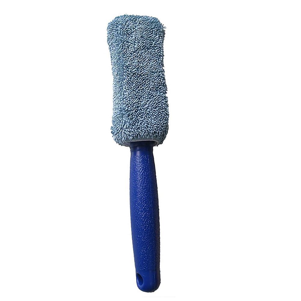 Car Wheel Cleaning Brush Wash Detailing Tools Soft Microfiber Tire Wheel Rim Cleaner Auto Detailing Wash Brush