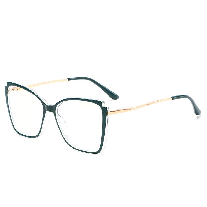 

Big Frame Anti Blue Light Cat Eye Nearsighted Glasses Metal Minus Degree Prescription Eyeglasses Diopter 0 -0.5 -0.75 To -6.0 0