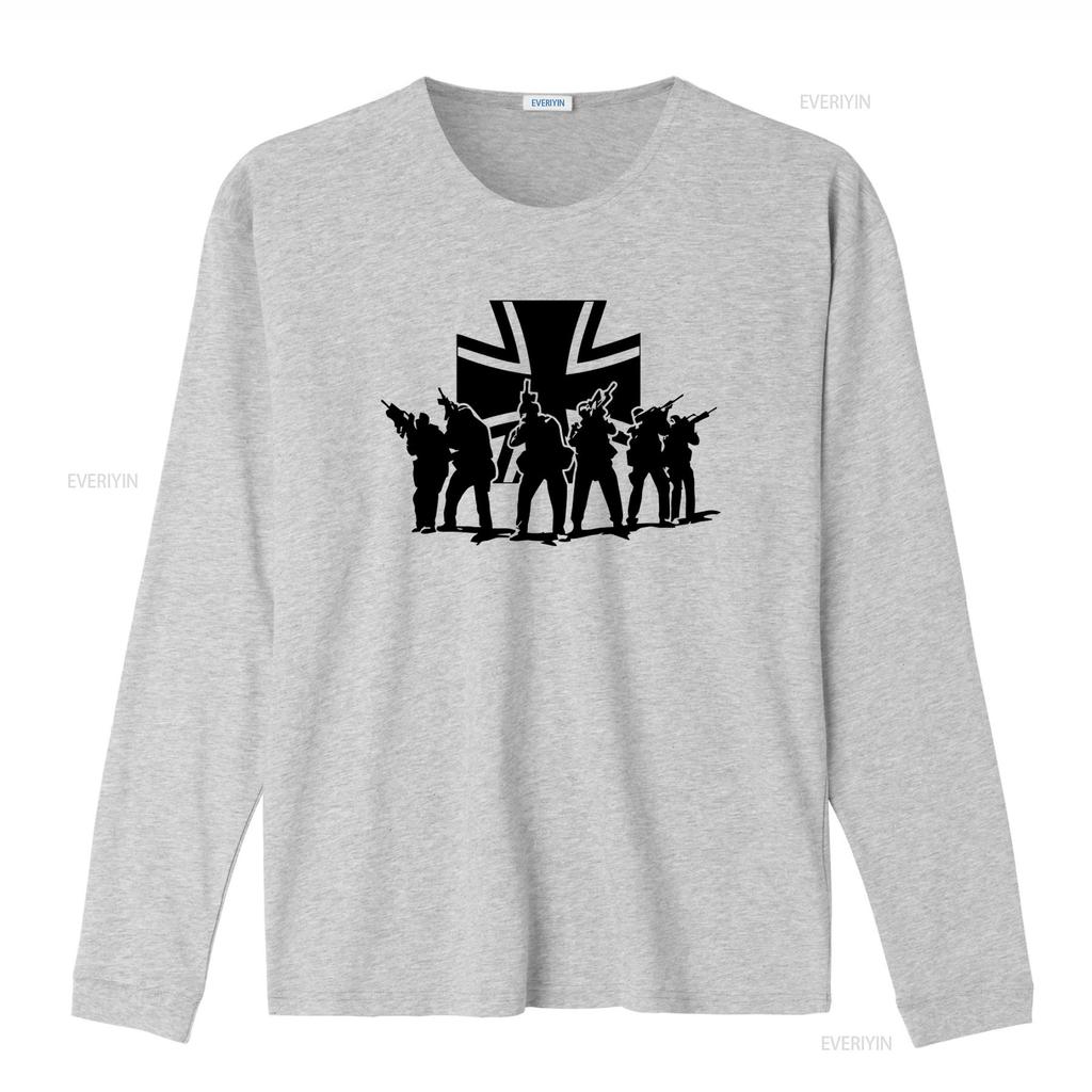 Bundeswehr Elite Special Unit Beam Cross T Shirt for Men Stylish and Unique Design vintage Washed Slightly