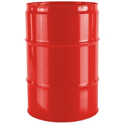 Ocelový kovový sud TH 60L se 2 a 3/4 uzávěry - červený