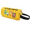 Anime Jujutsu Kaisen Pencil Case Double Zipper Large Capacity Canvas Stationery Organizer Students