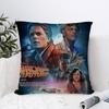 Movie BBack To The Future Cushion Cover Inches Farmhouse Decor Home Throw Pillow Covers for Couch Decorations