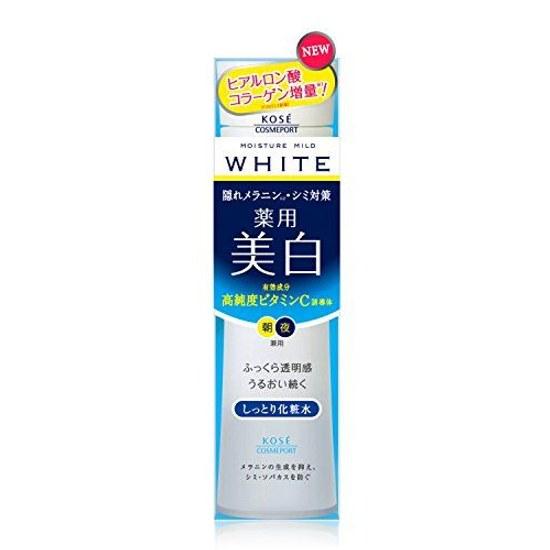 Moisture Mild White Lotion M (Moist) 180mL High Purity Vitamin C Hyaluronic Acid Collagen Formula Non-Alcoholic Quasi-Drug
