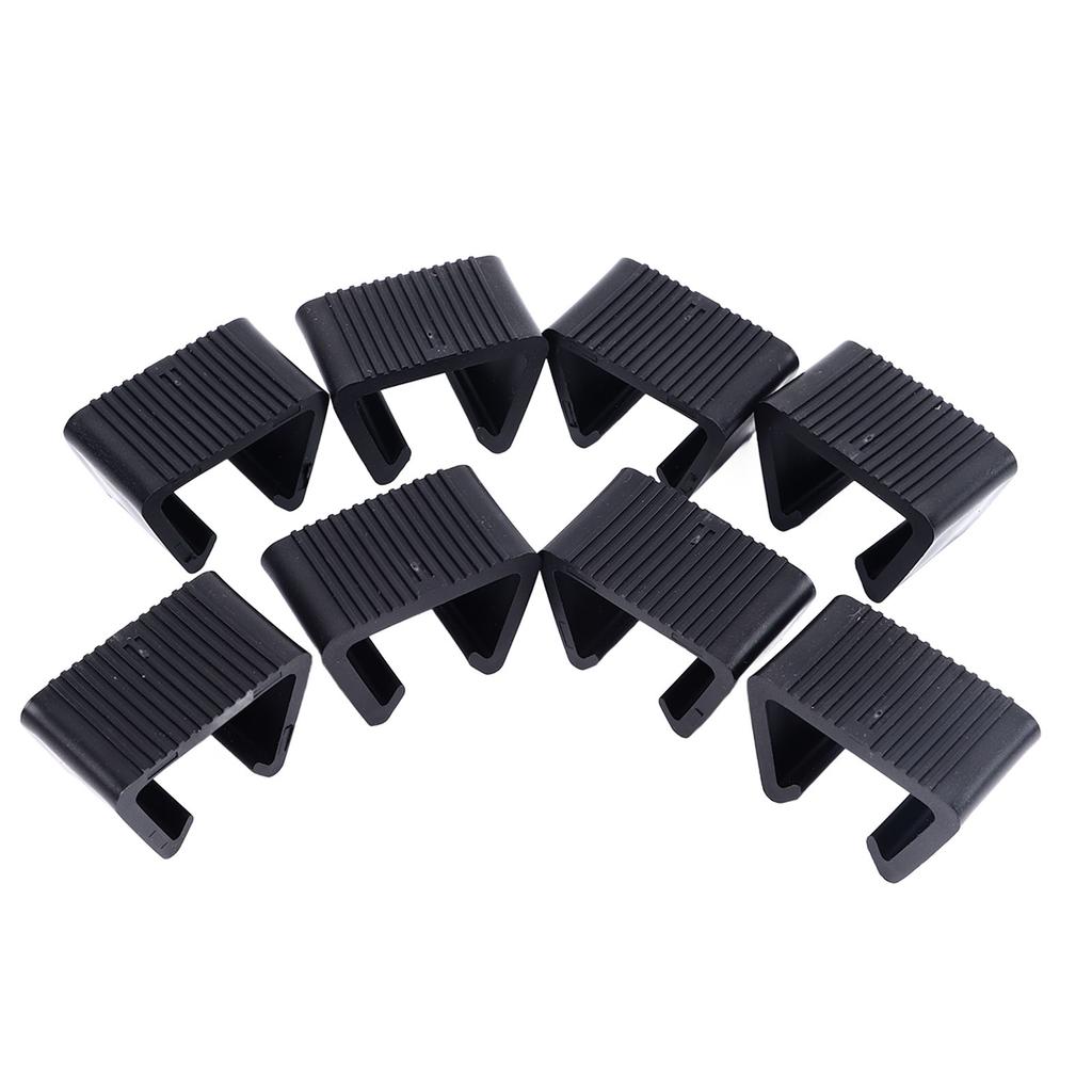 8Pcs Outdoor Patio Furniture Clips Rattan Furniture Fasteners Clip Sectional Couch Sofa Funiture Clips 4.3cm 1.7in