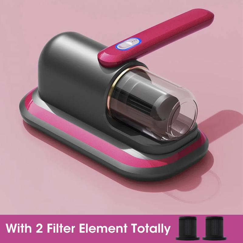 

Handheld Mattress Mite Remover 10kPa Cordless Vacuum Cleaner for Home Clothes Sofa Bed Pillows Clean Dust for Home Bedroom фиолетовый