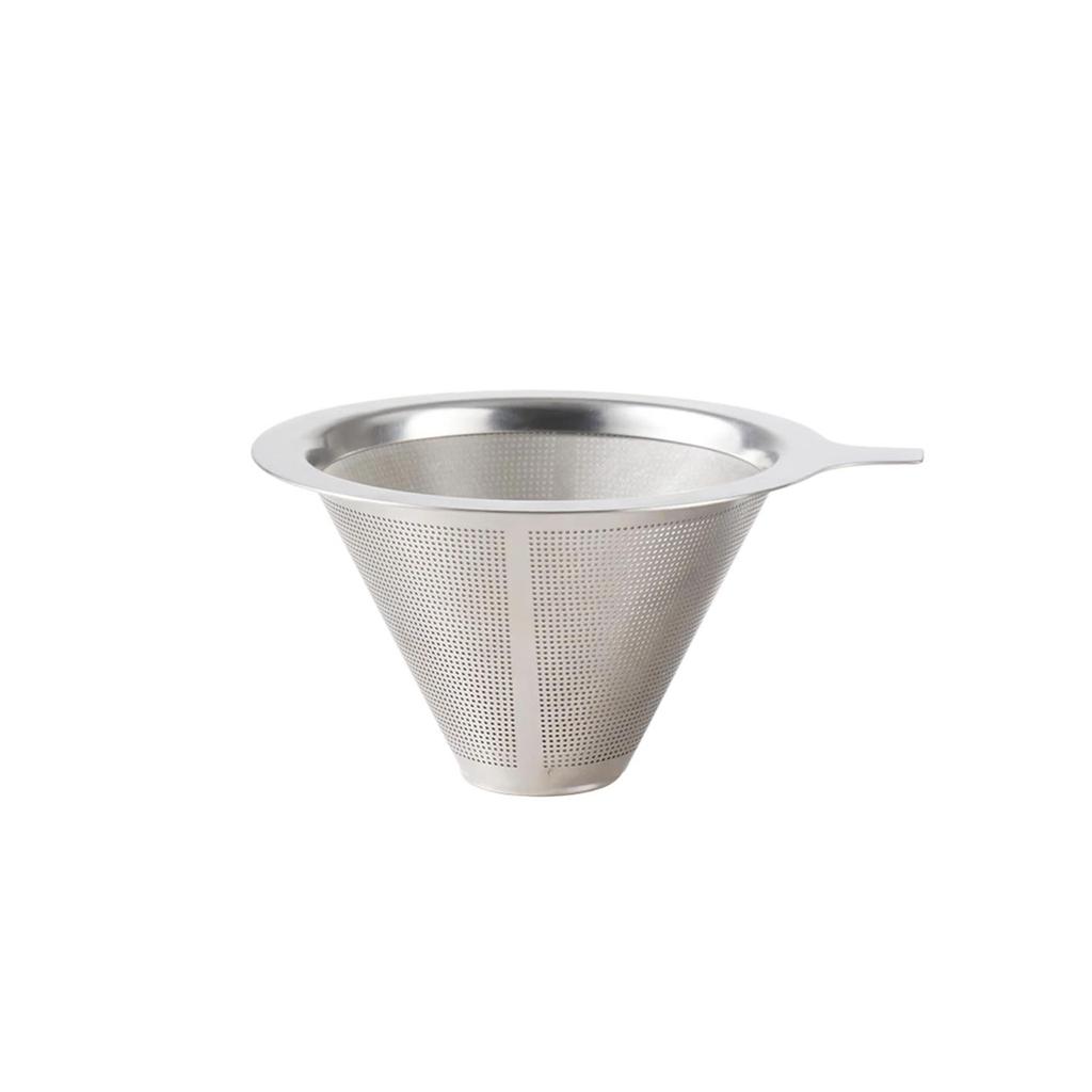 Filtr do kawy Baijie, Filtr do kawy pour-over, Bez papierowego filtra, Lejek do filtra do kawy drip, Siatka 800 oczek