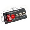 Ignition Combination LED Ignition Switch Panel Racing Car Engine Start Push Button  Racing Car