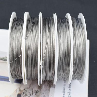 Weicher Stahldraht für handgefertigten Metallschmuck: Perldraht für Armbänder und Halsketten