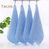 25x25CM Square Towel Ultra Soft Bamboo Fiber Hanging Loop Quick Drying Super Absorbent Kindergarten Kids Baby Hanging Hand Towel Small Washcloth