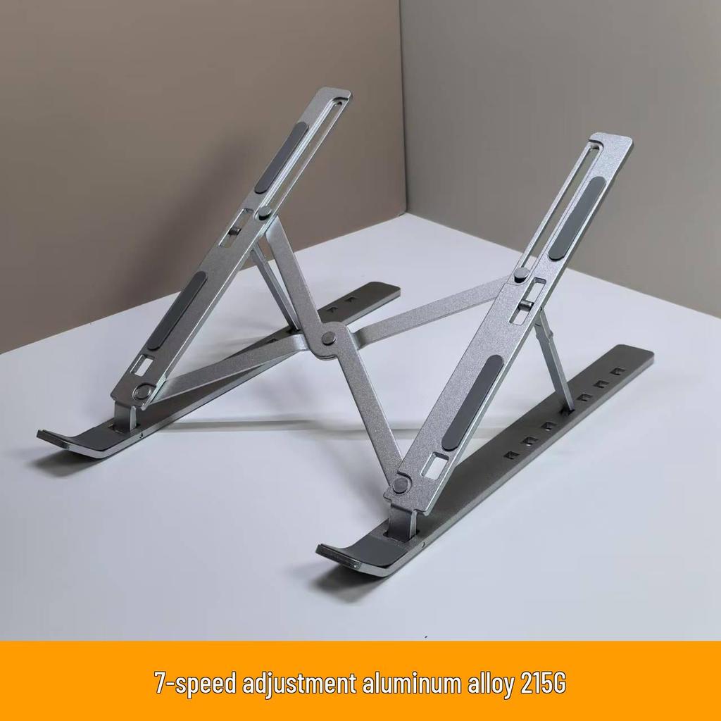 Foldable Aluminum Laptop Stand with Cooling Bracket (Not for domestic purchase)