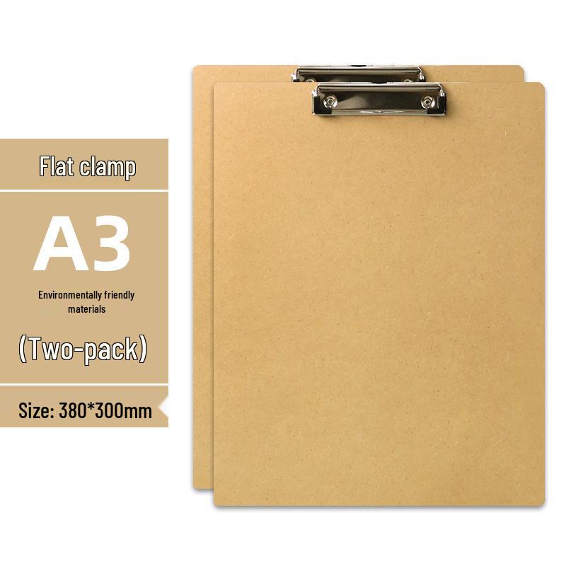 Set di 5 Cartelline A4 con Portapenne, Blocco da Scrittura A5, Cartellina in Legno A3 e Porta Menu