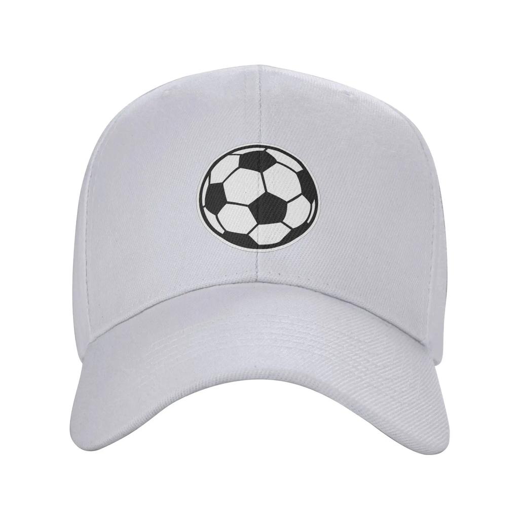 Unisex Baseball Hats Soccer Ball  Football Icon Outdoor Streetwear Summer Sports Baseball Caps Hip Hop Cap Casquette Hats