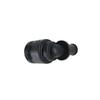 high quality NW6 black connector water pipe fittings  90 degree 1pc