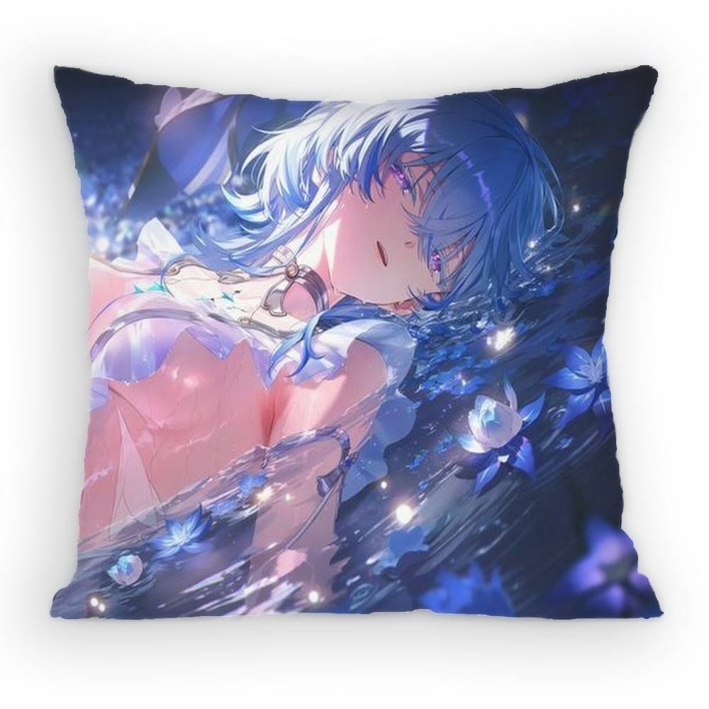 Open world Game Wuthering Waves Shorekeeper Pillow Case Antidustmite Pillowcase Invisible zipper Sofa cushion cover for bedroom