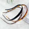 Korean U-Shaped Leopard Print Hair Pressing Headband for Women, 2025 Style