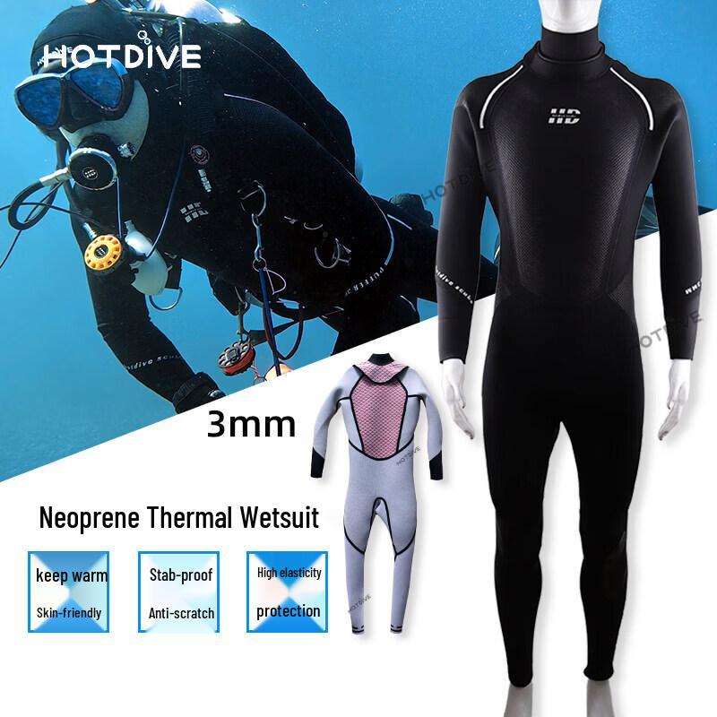 HOTDIVE 3mm One-Piece Wetsuit
