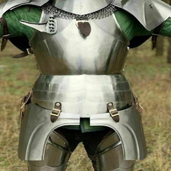 Medieval Gothic Knight Body Armor Suit Wearable Knight Suit of Armor Larp Battle Warrior Crusader 15th Century Combat German Full Body Armor