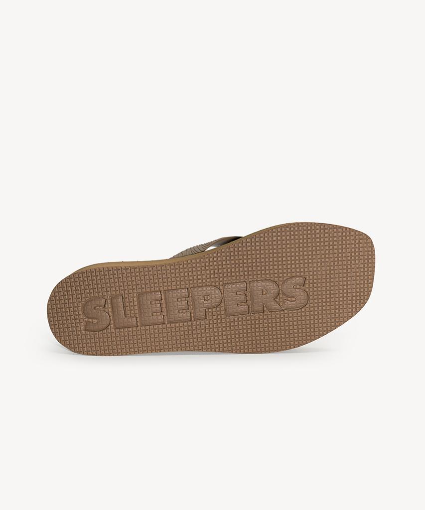 Sleepers Tapered Platform Flip-Flop Sand