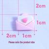 Pink Mini Clouds Glossy Resin Accessories - DIY Cream Glue for Phone Cases, Water Cups, Nail Art, and Earrings