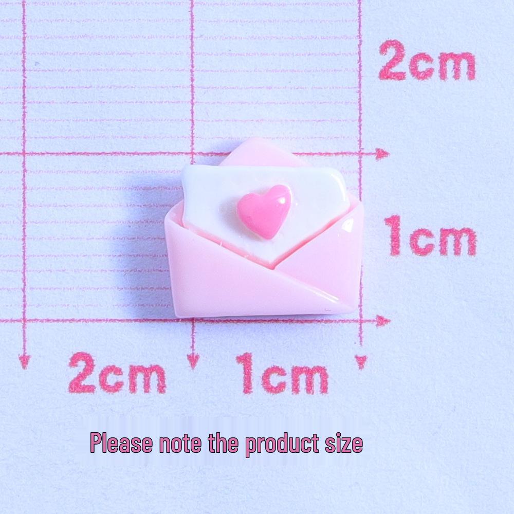 Pink Mini Clouds Glossy Resin Accessories - DIY Cream Glue for Phone Cases, Water Cups, Nail Art, and Earrings