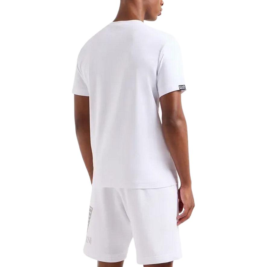 Emporio Armani EA7 T Shirt Men's White 3DPT37-PJMUZ-1100