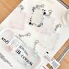 MINKYS Transparent Clear Acrylic Star 3 Inch Kpop Photocard Holder Photo Card Holder Bag Pendant School Stationery