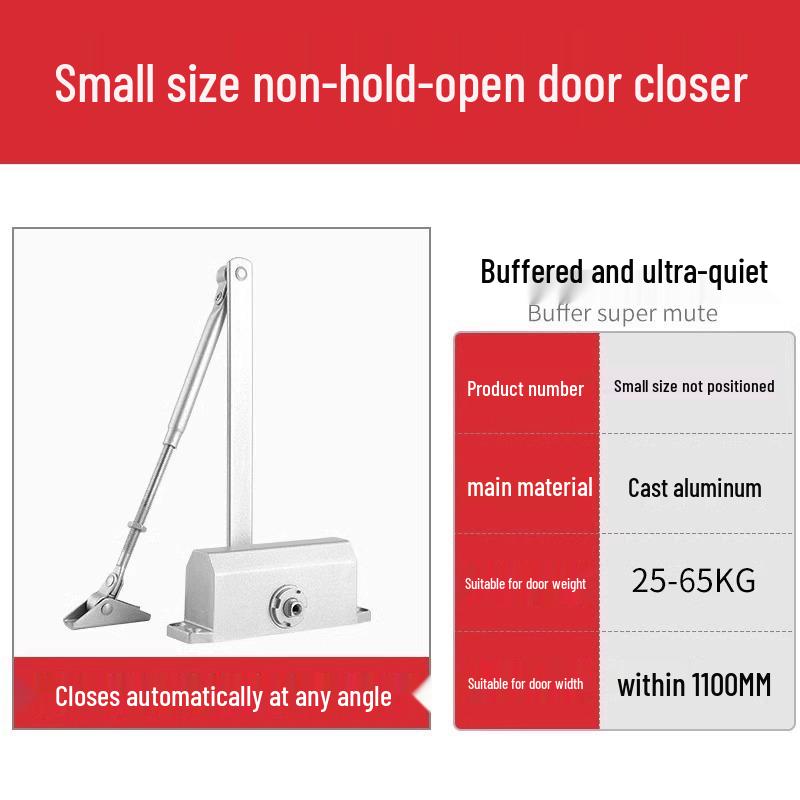 Stainless Steel Automatic Fire Door Sequencer and Closer with Spring Mechanism