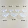 Silicone Breast Pump Flange Adapter 14-22mm Breast Pumps Converter Accessories for Comfortable and Powerful Suction