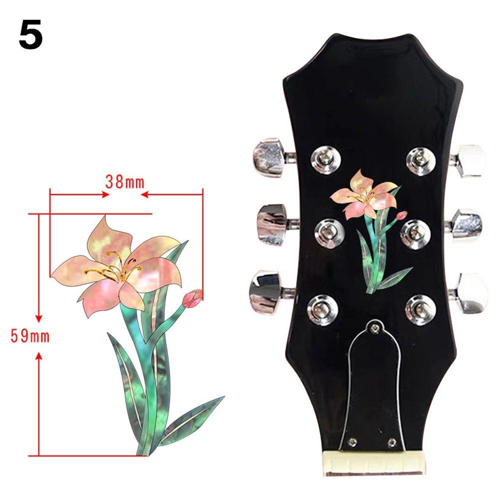 DIY Personalise Bass Body Decals Guitar Headstock Decal Guitar Neck Sticker Guitar Head Stickers
