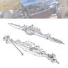 RC Front Rear Axle Replacement Parts Fit for Axial WRAITH RR10 1 10 RC Climbing CarSilver