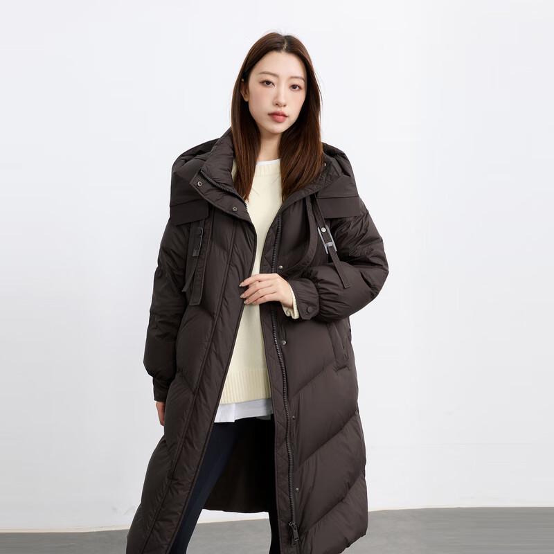 

Женская водонепроницаемая куртка пуховик большого размера Санцай 2XL 175/100B