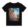Children's Casual Fashion Cartoon Print Short-sleeved T-shirt Top