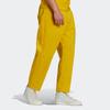 Adidas Originals Adicolor Trefoil TWILL PANTS Knitted Sweatpants Men's Yellow HC8602-