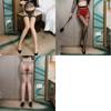 New Sex Underwear Sex Stockings Women's Core Silk Sexy Fake Garter Belt Open Pantyhose Wholesale Delivery