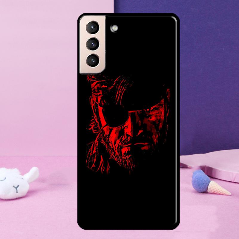 Metal Gear Solid Case For Samsung Galaxy S23 S22 Ultra S21 S20 FE Note 10 20 Ultra S8 S9 S10 Plus Cover