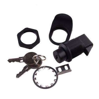 93-303 Marine Push Button Latch Lock Kit Fit For 1 Inch Mounting Hole Marine Boat RV Door Glove Box With 2 Keys