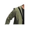 Adidas Solid Color Zip Logo Pattern Casual Long Sleeve Jacket Men Jackets Green FL1508