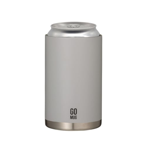 CB JAPAN Can Holder, Gray, 350ml, Stainless Steel, Vacuum Insulated, Dual-Walled, for 350ml Canned Drinks