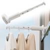Home Clothing Storage Hole Size 8*10mm Extendable Clothes Rail Punch-Free Clothes Rack Adjustable Clothing Rack