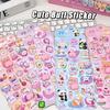 3D Bubble Stickers Cute Animal Butt Stickers Scrapbooking DIY Notebook Happy Buttocks Sticker Decals Decorative PP Stickers