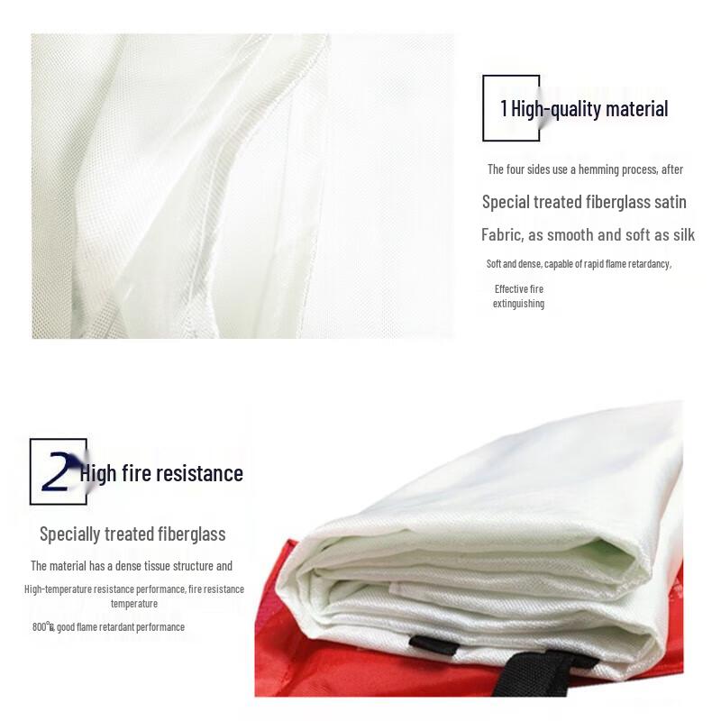 Leopard Defender Fiberglass Fire Blanket