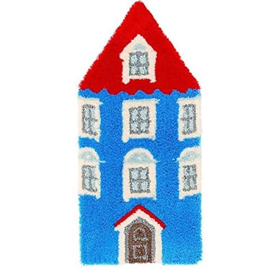 

Suminoe MOOMIN Moomin Rug Moomin House Mat 40 x 85cm Blue - 143-00575 синій