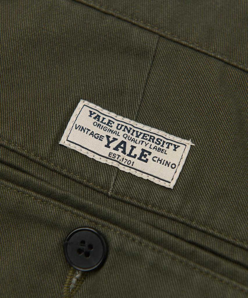 YALE Premium Vintage Coin Pocket Tapered Chino Pants_Khaki